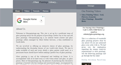 Desktop Screenshot of glasspaintings.org